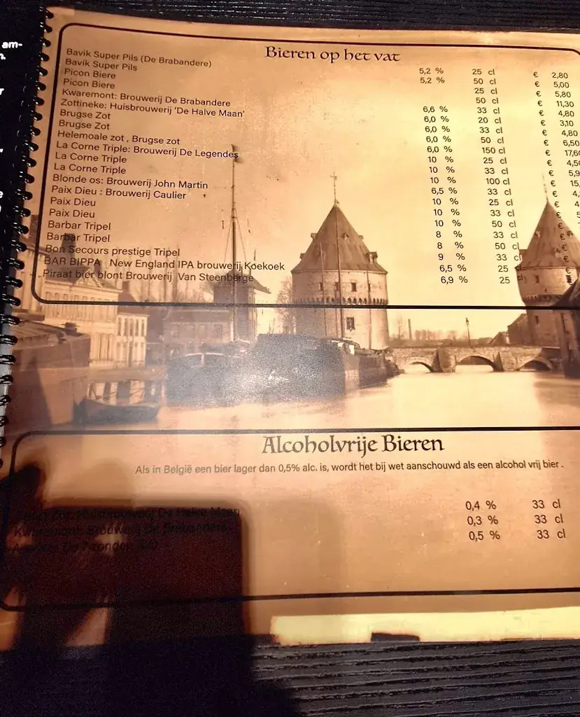 Menu_Brasserie 't Mouterijtje_Kortrijk_image_4