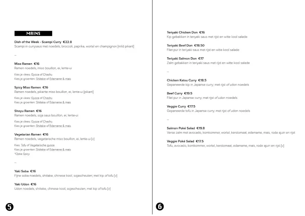 Menü_Lily's Noodle House_Kortrijk_Bild_3