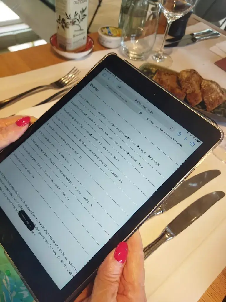 Menu_De Normandie_Koksijde_imagen_1