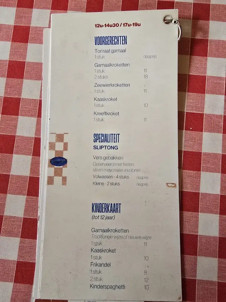 Menü_Estaminet De Peerdevisscher_Koksijde_Bild_4