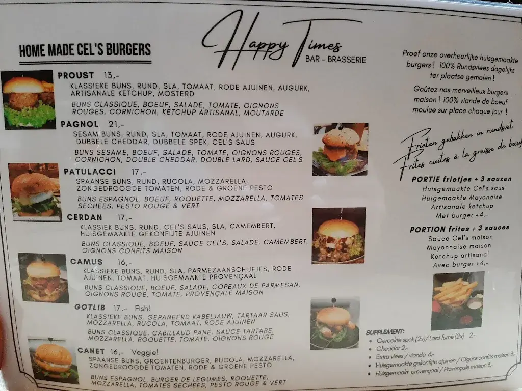 Menü_Happy Times_Koksijde_Bild_1