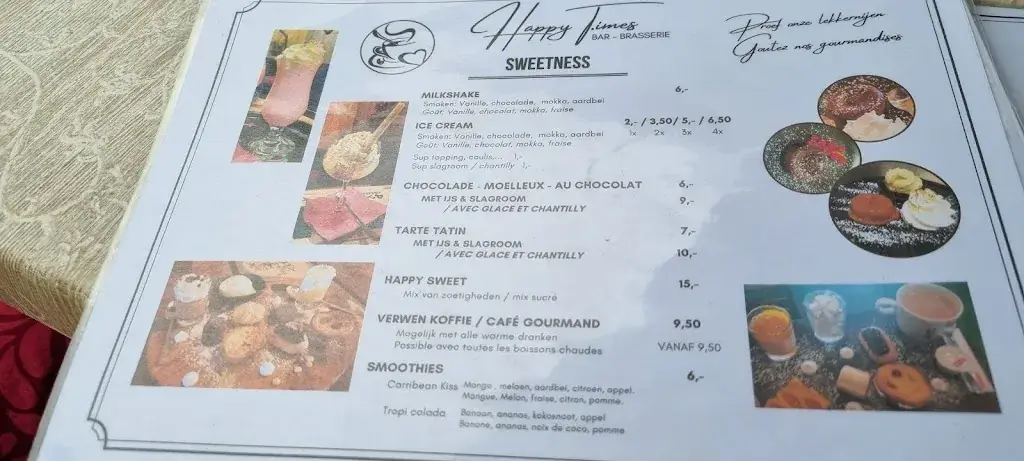 Menü_Happy Times_Koksijde_Bild_4