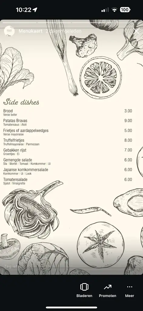 Menu_Pinot Restaurant & Bar_Koksijde_image_4