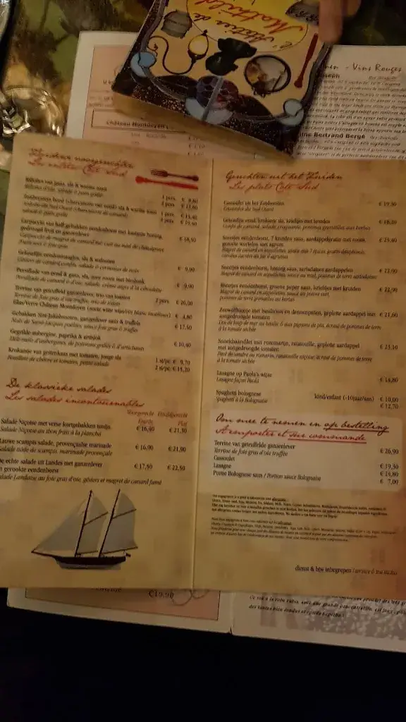 Menu_L'Atelier de Mathilde_Koksijde_imagen_1