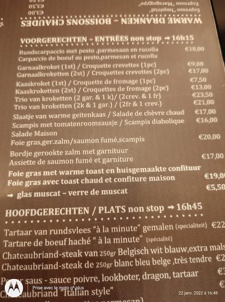 Menü_Koffiehuis Dantes_Koksijde_Bild_3