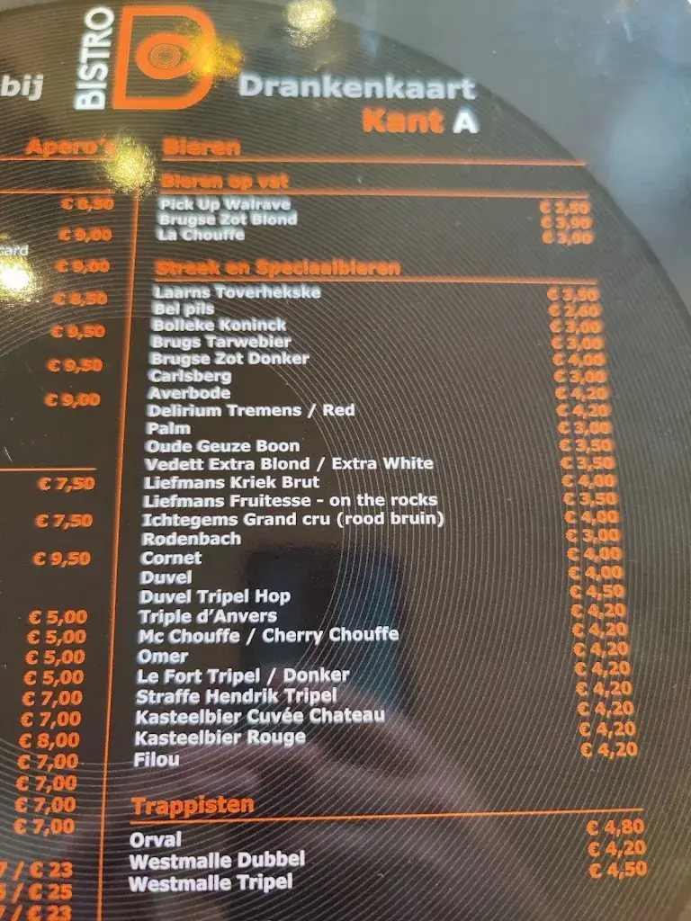 Menü_Bistro B_Laarne_Bild_1