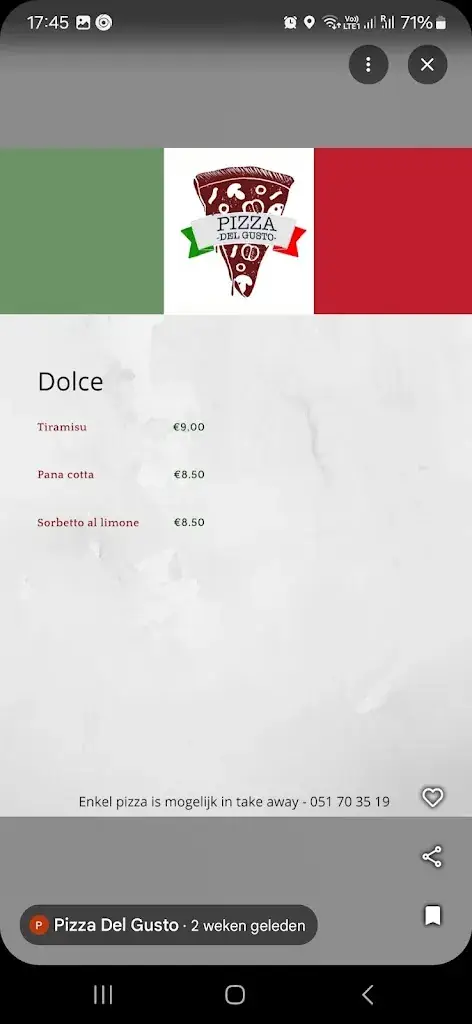 Menu_Pizza Del Gusto_Ardooie_image_4