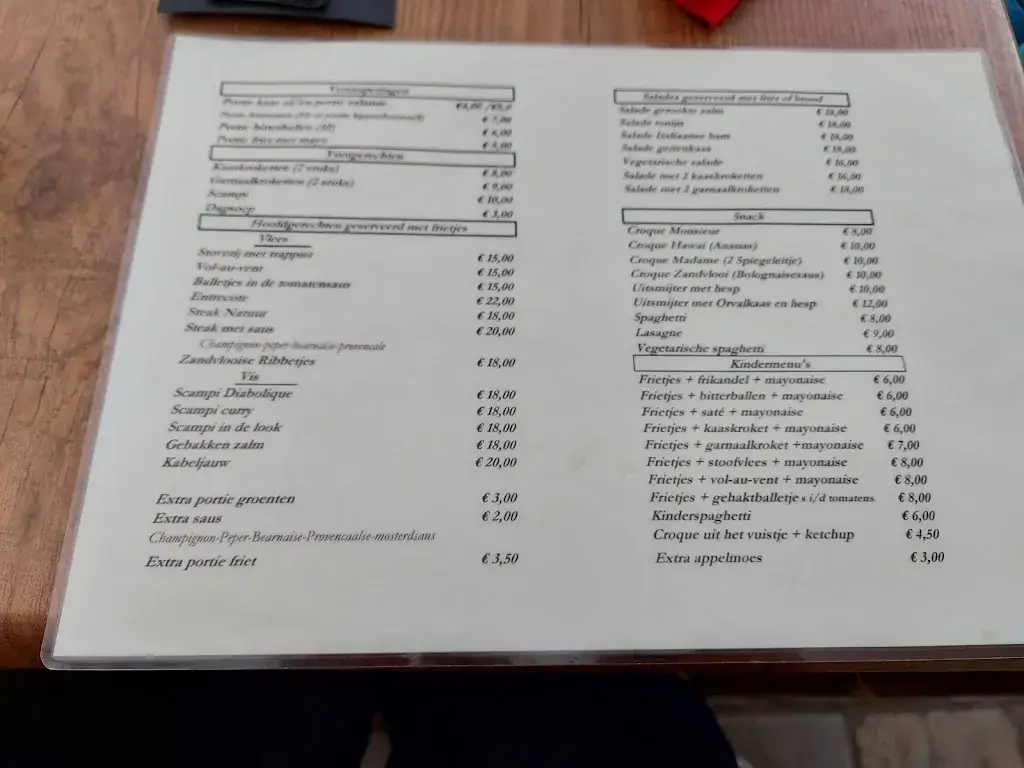 Menü_De Zandvlooi_Kruishoutem_Bild_3