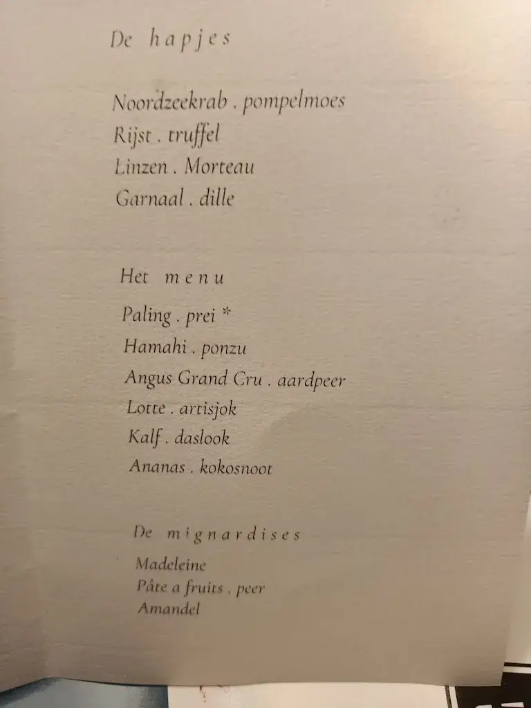 Menu_Benoit & Bernard Dewitte_Kruisem_image_1