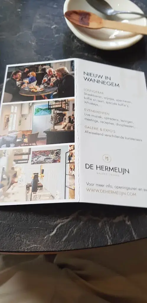 Menu_De Hermelijn, Restaurant - Kunst - Wijn _Kruisem_image_1