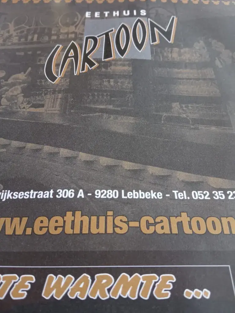 Menü_Eethuis Cartoon_Lebbeke_Bild_2