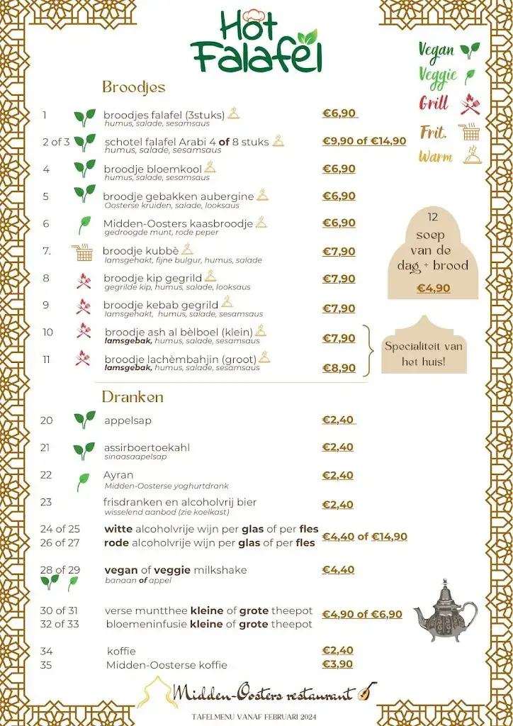 Menü_Hot Falafel_Gent_Bild_1