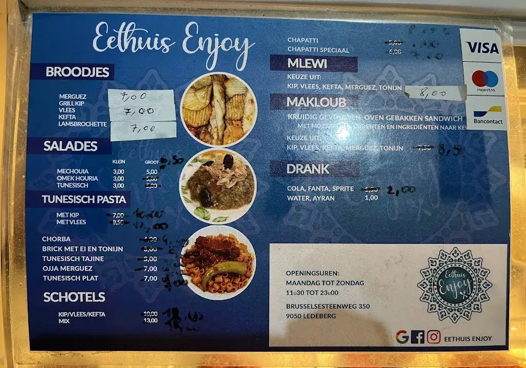 Menu_Eethuis Enjoy_Gent_image_1