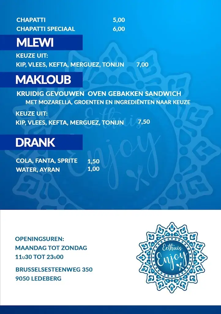 Menu_Eethuis Enjoy_Gent_image_4
