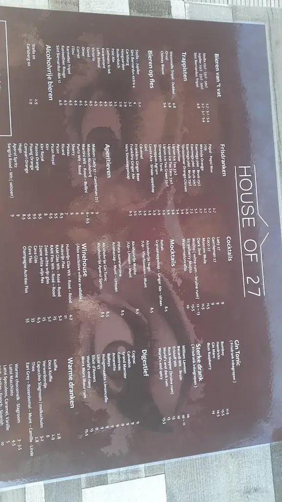 Menü_House Of 27_Lendelede_Bild_4