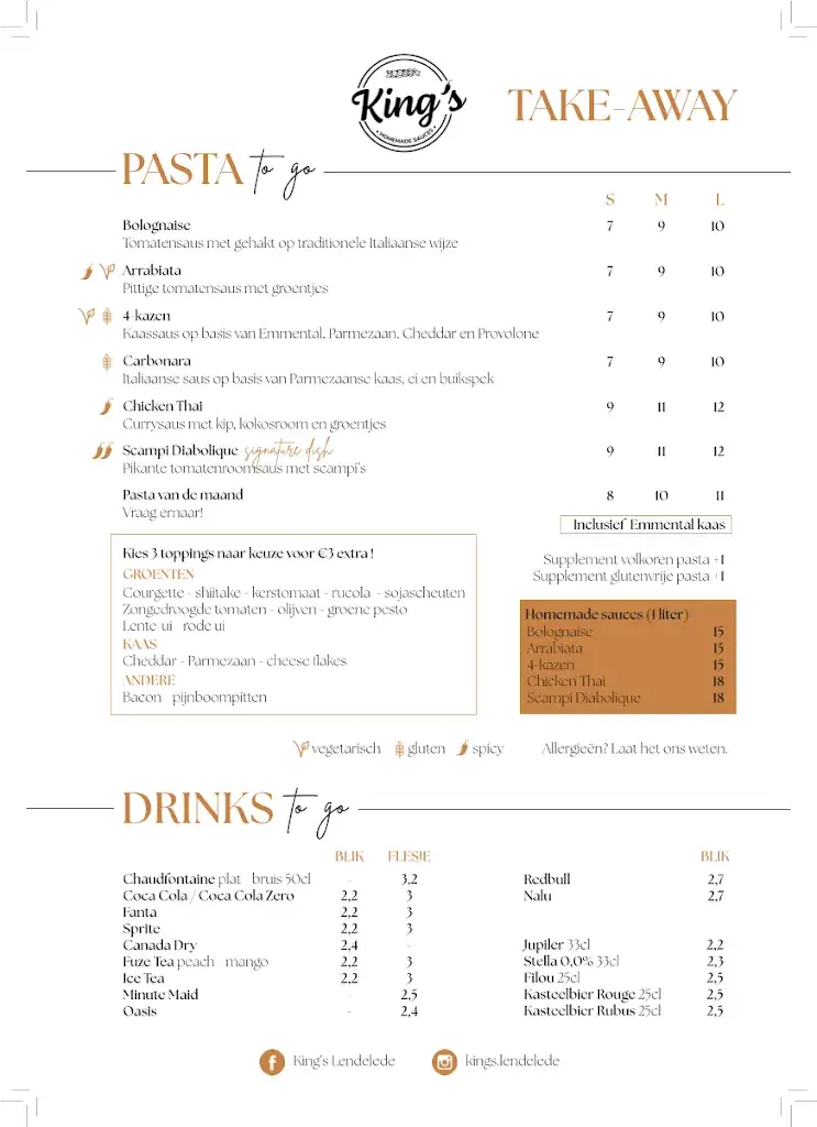 Menu_King's Lendelede_Lendelede_image_1