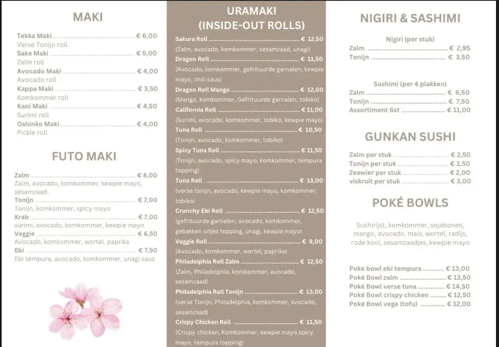 Menu_le sakura_Lanaken_image_2