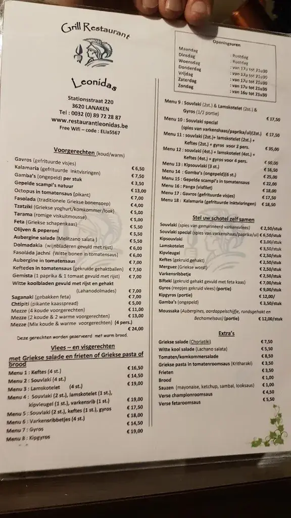 Menü_Leonidas_Lanaken_Bild_3