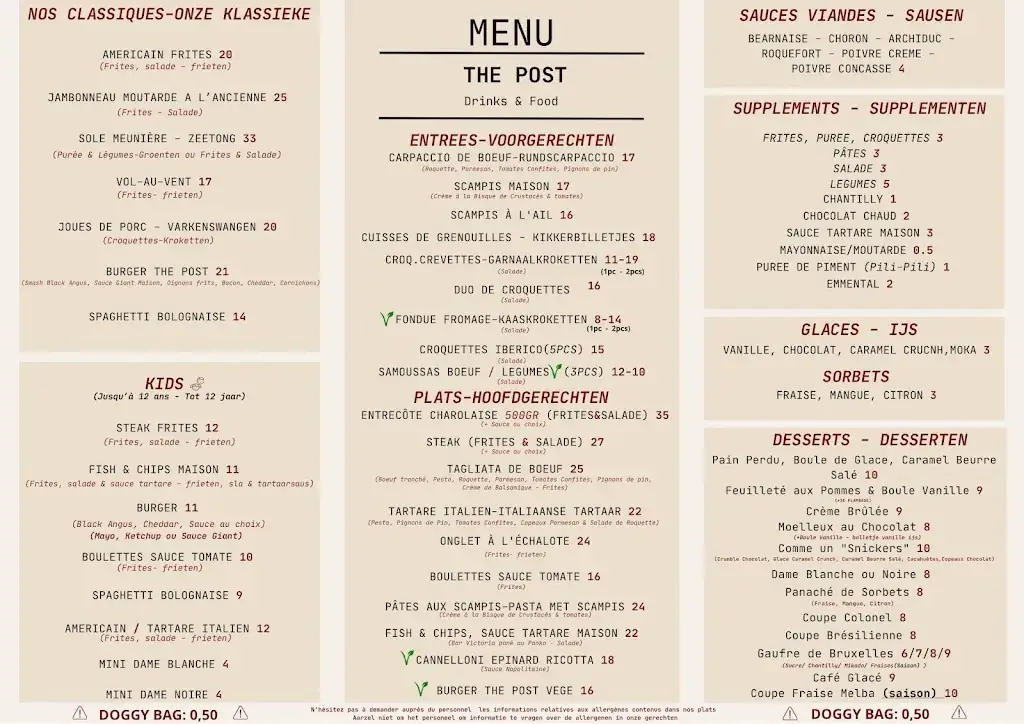 Menu_The Post Drinks & Food_Linkebeek_image_2