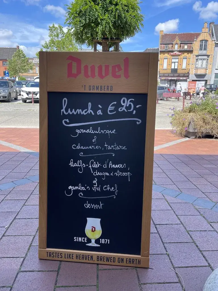 Menü_Restaurant 't Damberd / Lieven Vanzieleghem_Lichtervelde_Bild_1