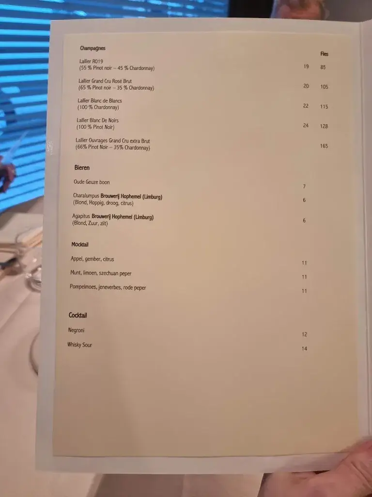 Menü_Restaurant Philippe_Alken_Bild_2