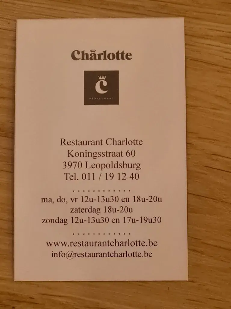 Restaurant Charlotte_Leopoldsburg_slider_image_2