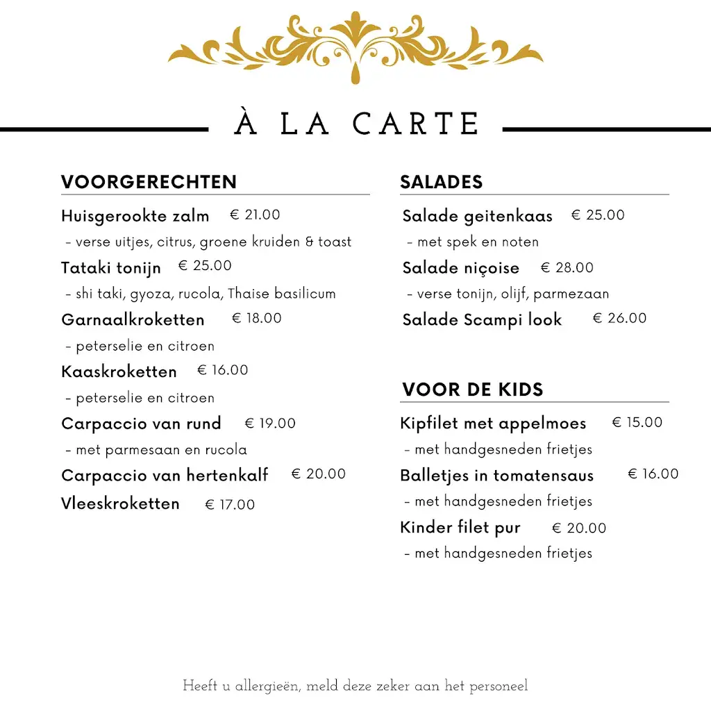 Menu_Bistro Régal_Avelgem_image_1