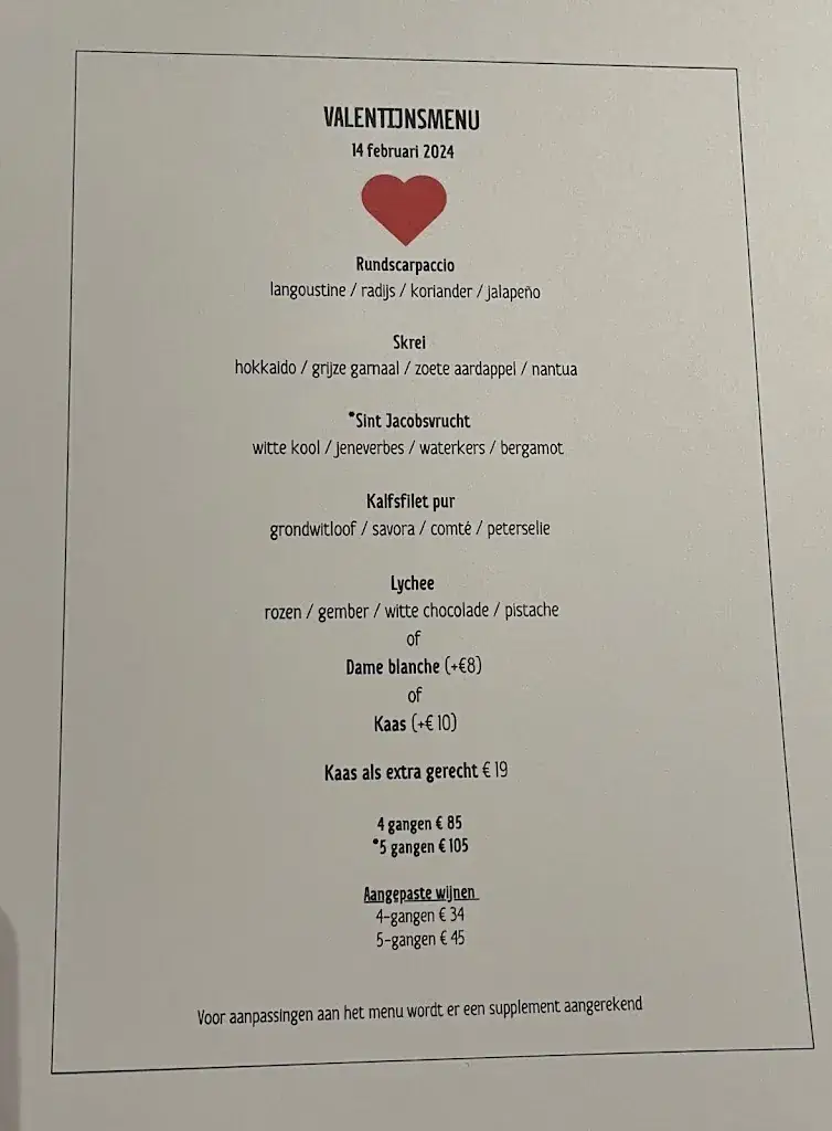 Menü_De Victorie restaurant_Lubbeek_Bild_1