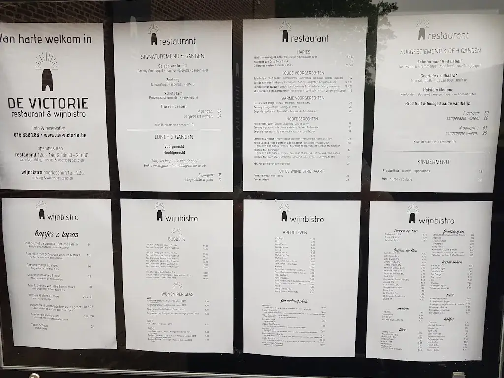 Menü_De Victorie restaurant_Lubbeek_Bild_3