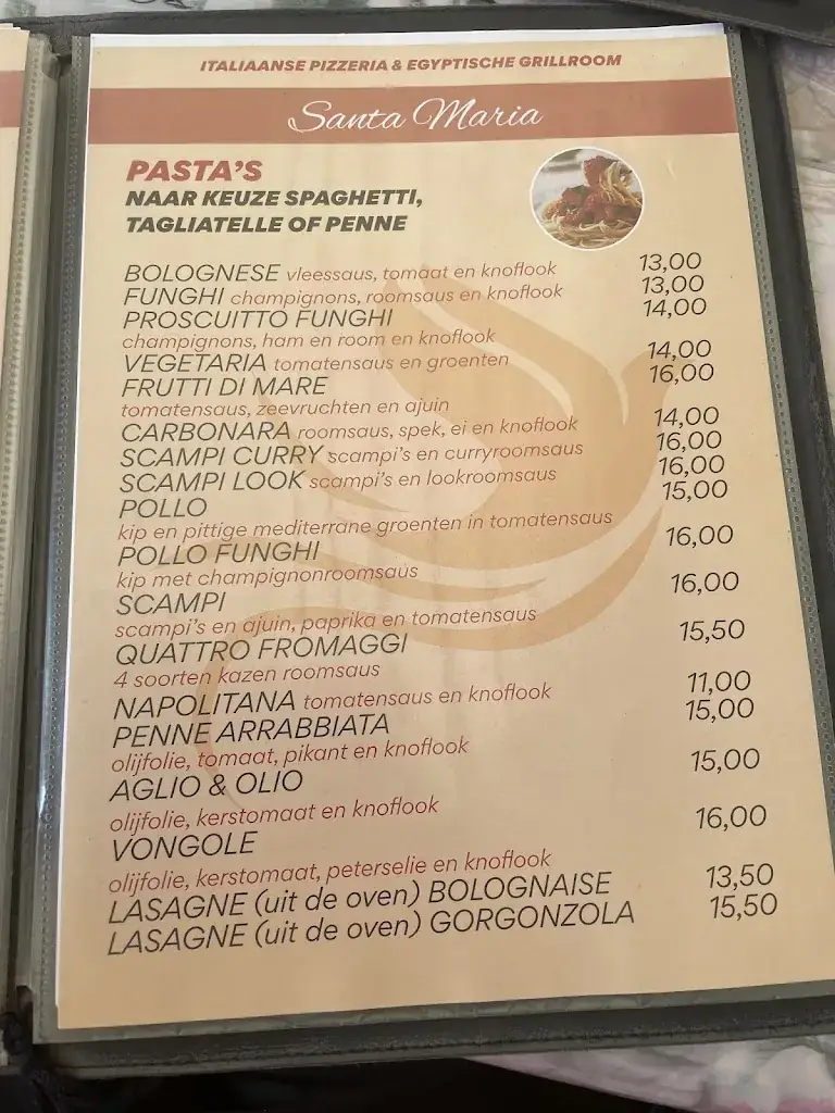 Menu_Santa Maria_Lummen_image_2