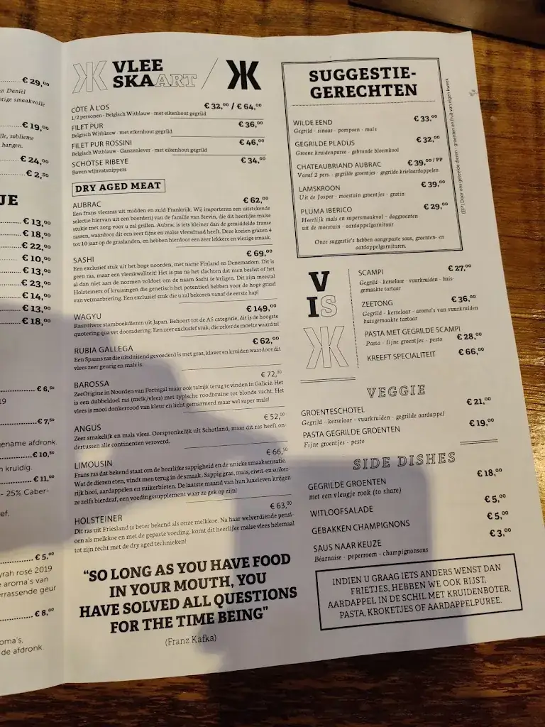 Menü_Restaurant Elckerlijc_Maldegem_Bild_1