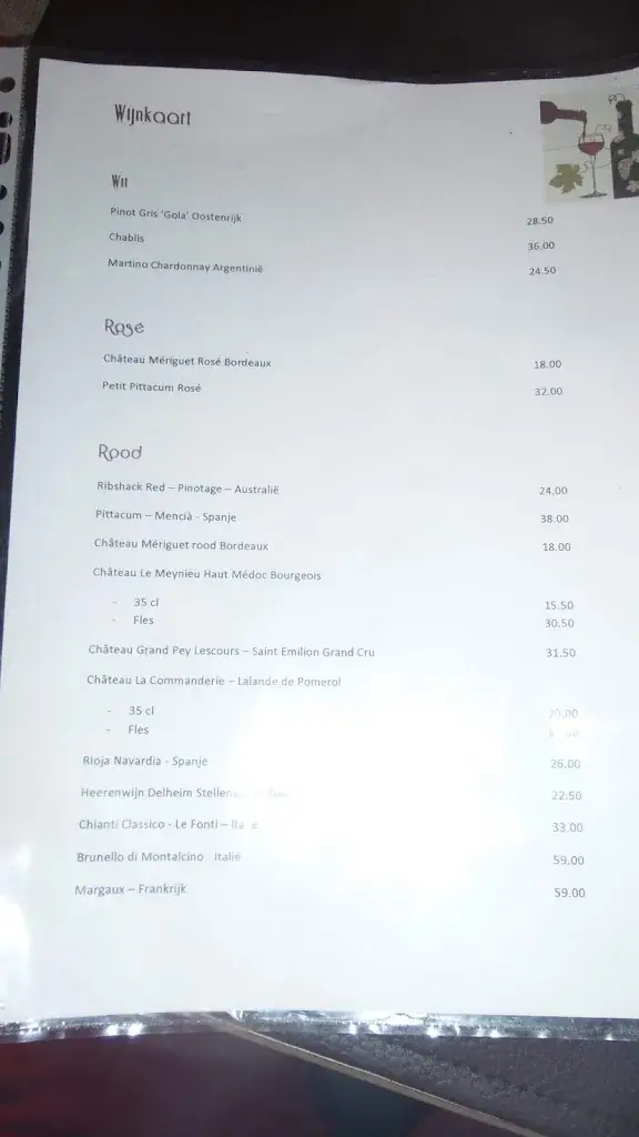 Menu_'t Brigandje_Maldegem_image_1