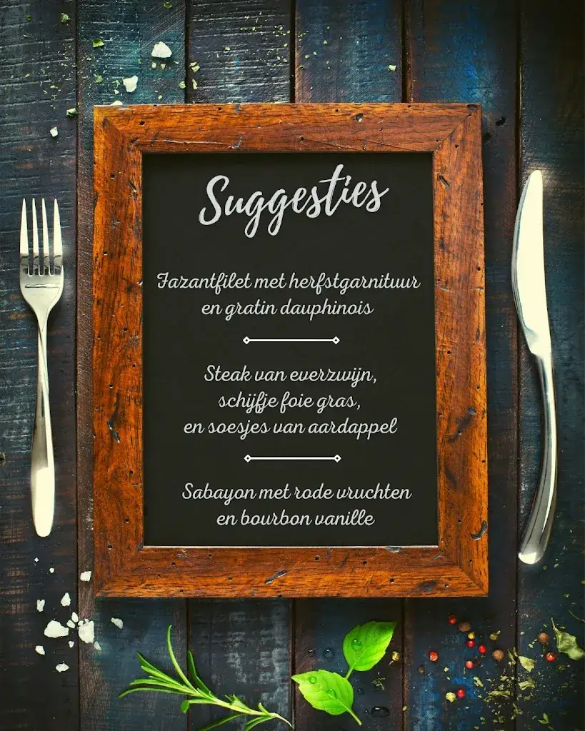 Menu_Bistro 't Pleintje_Maldegem_imagen_1