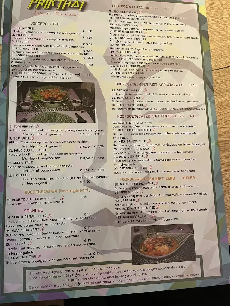 Menu_PRIKTHAI Restaurant_Lommel_image_2