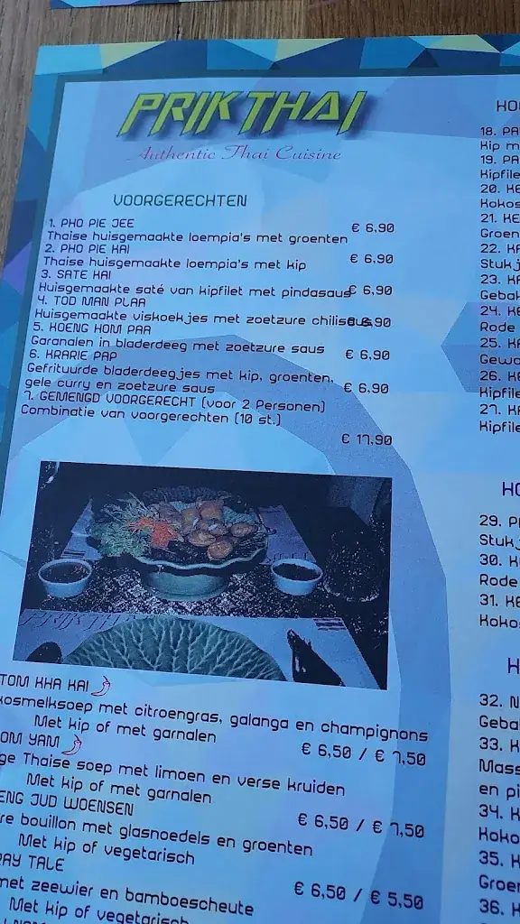 Menu_PRIKTHAI Restaurant_Lommel_image_4