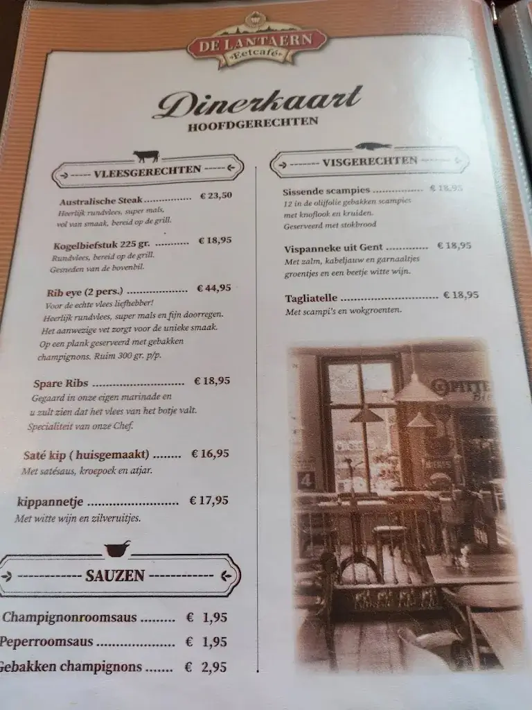 Menü_Eetcafé De Lantaern_Baarle-Hertog_Bild_2