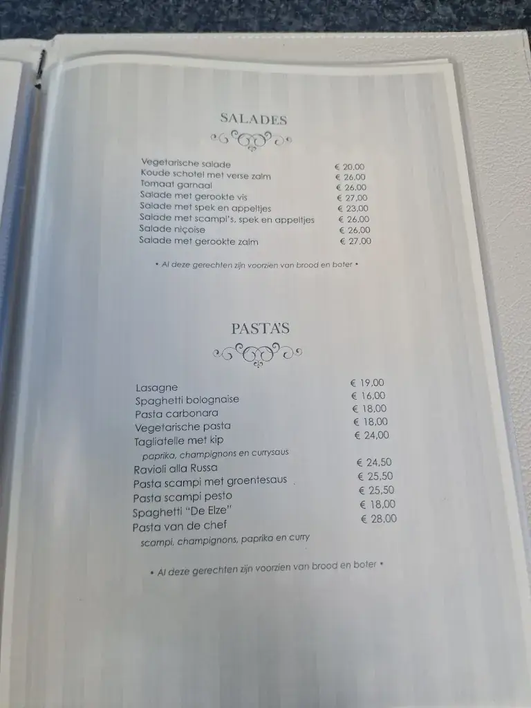 Menu_De Elze_Lommel_imagen_2