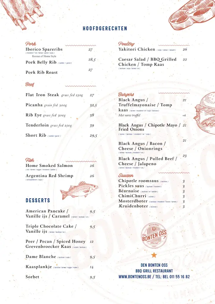 Menü_Den Bonten Oss_Lommel_Bild_1