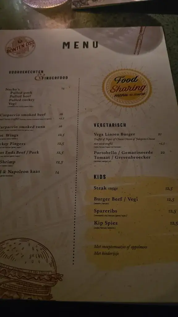 Menü_Den Bonten Oss_Lommel_Bild_3