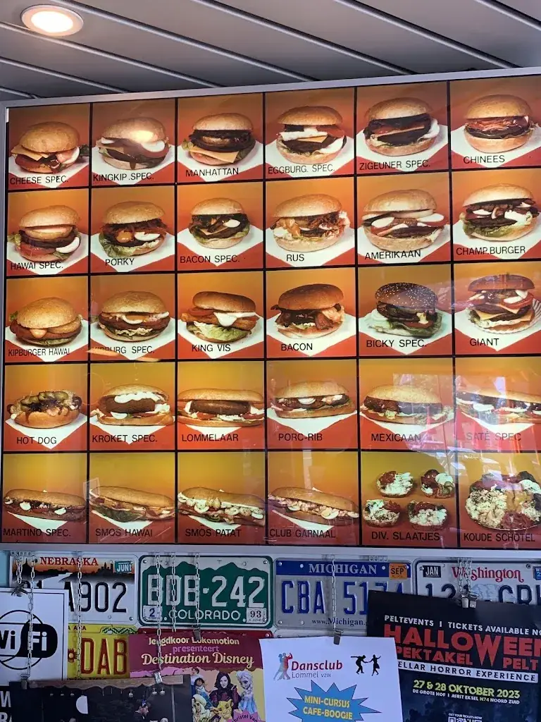 Menu_Kiekeboe rock ń roll diner_Lommel_imagen_1