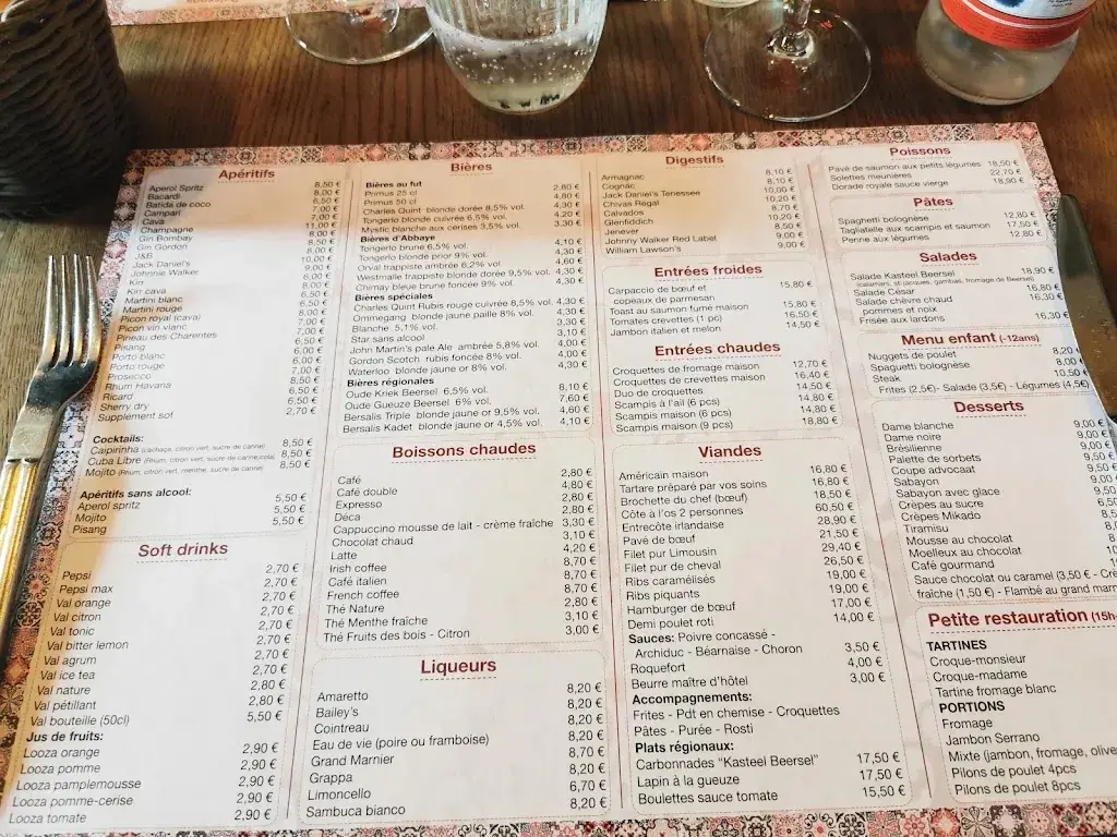 Menü_Brasserie Kasteel Beersel_Beersel_Bild_3