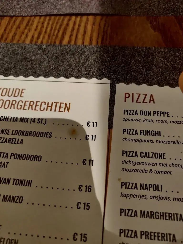 Menü_Don Peppe_Merelbeke-Melle_Bild_2