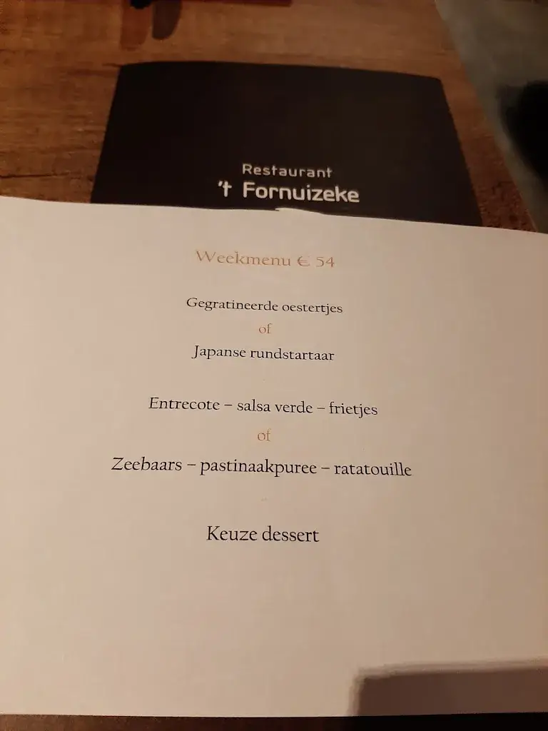 Menu_'t Fornuizeke_Merelbeke-Melle_image_1