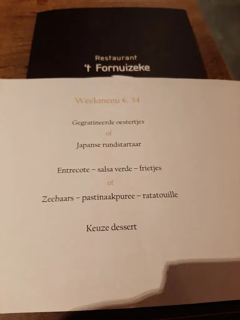 Menu_'t Fornuizeke_Merelbeke-Melle_image_2