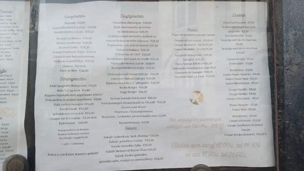Menu_Brasserie Kroko_Middelkerke_image_1