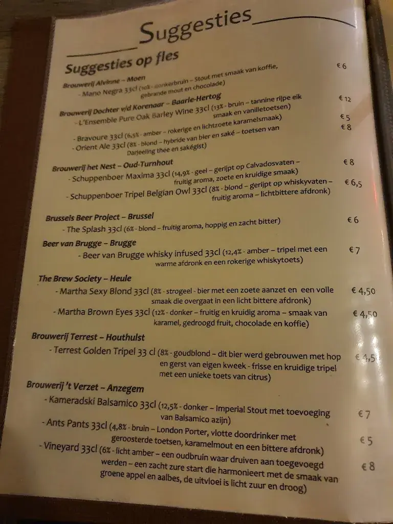 Menü_Den Toogoloog_Middelkerke_Bild_2