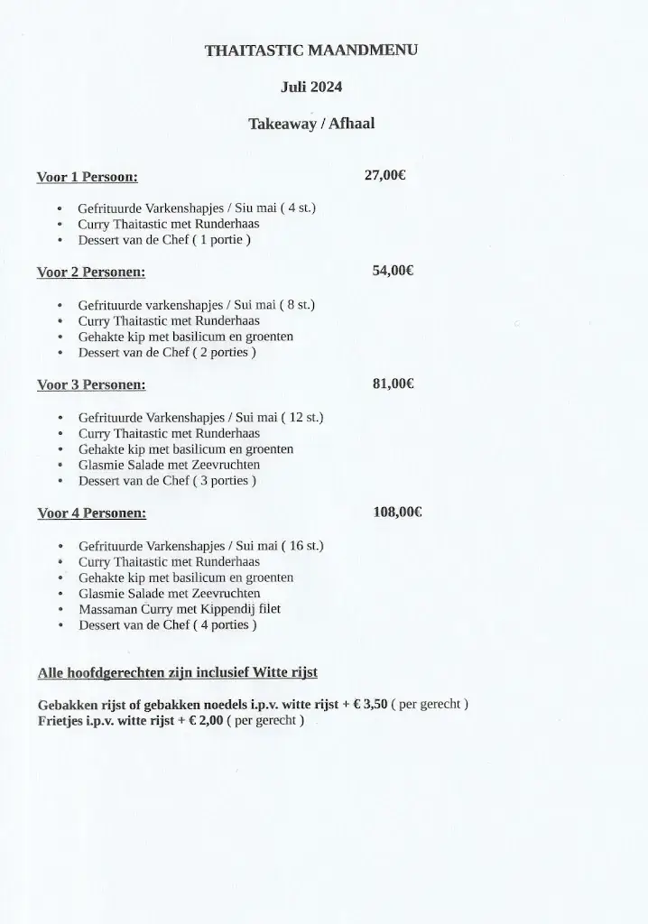 Menü_Thaitastic_Lokeren_Bild_1