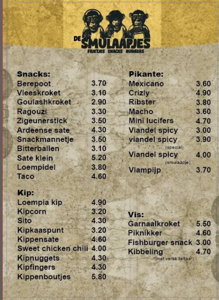 Menu_Frituur De Smulaapjes_Lokeren_image_1