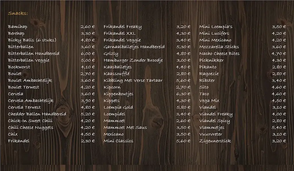 Menu_‘t goudBruyne frietje_Lokeren_image_2