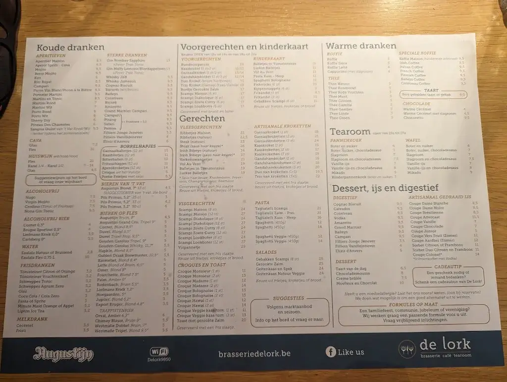 Menu_Brasserie De Lork_Deinze_image_2